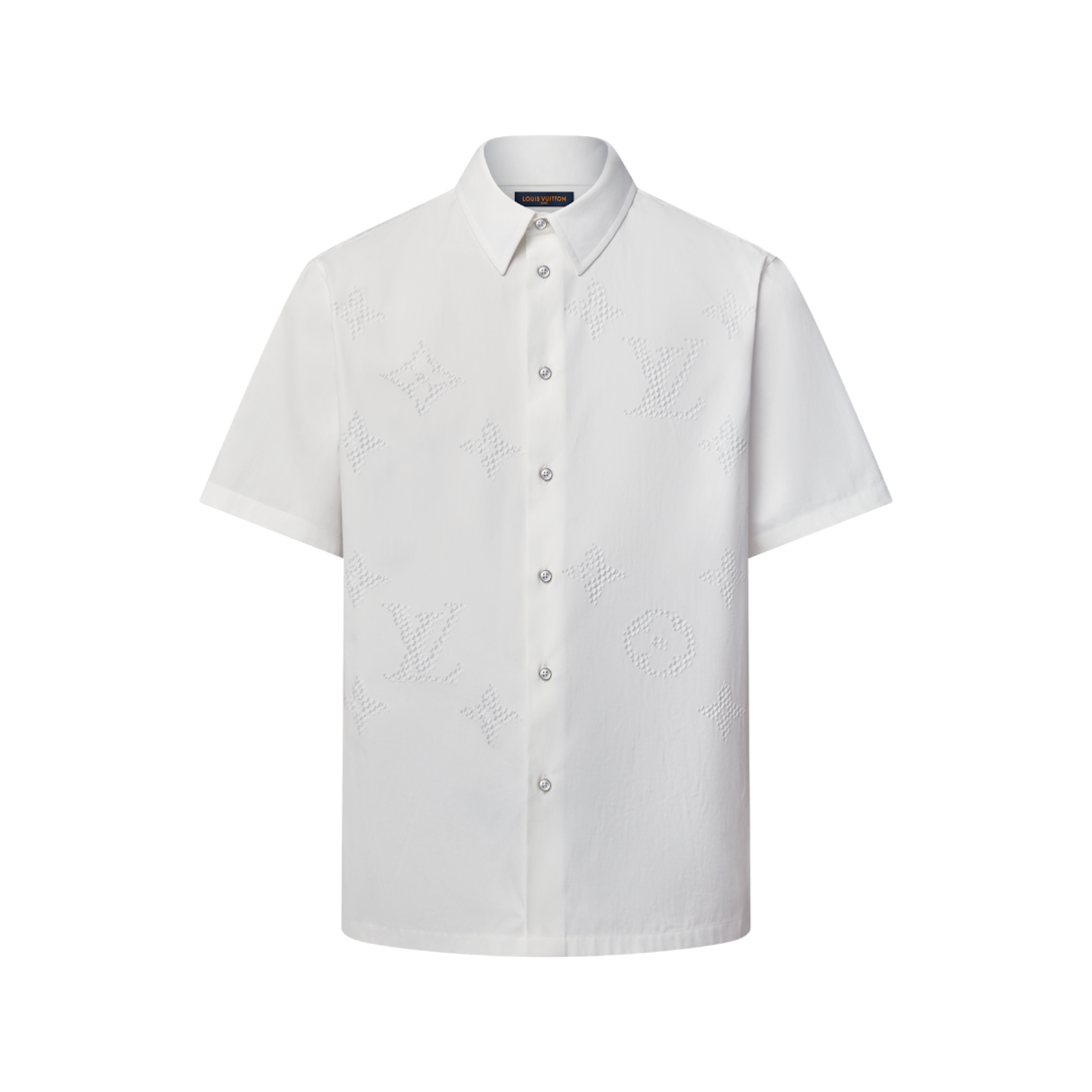LOUIS VUITTON ホワイト シャツ 38 Long-Sleeved Signature Shirt - Luxury White | LOUIS VUITTON